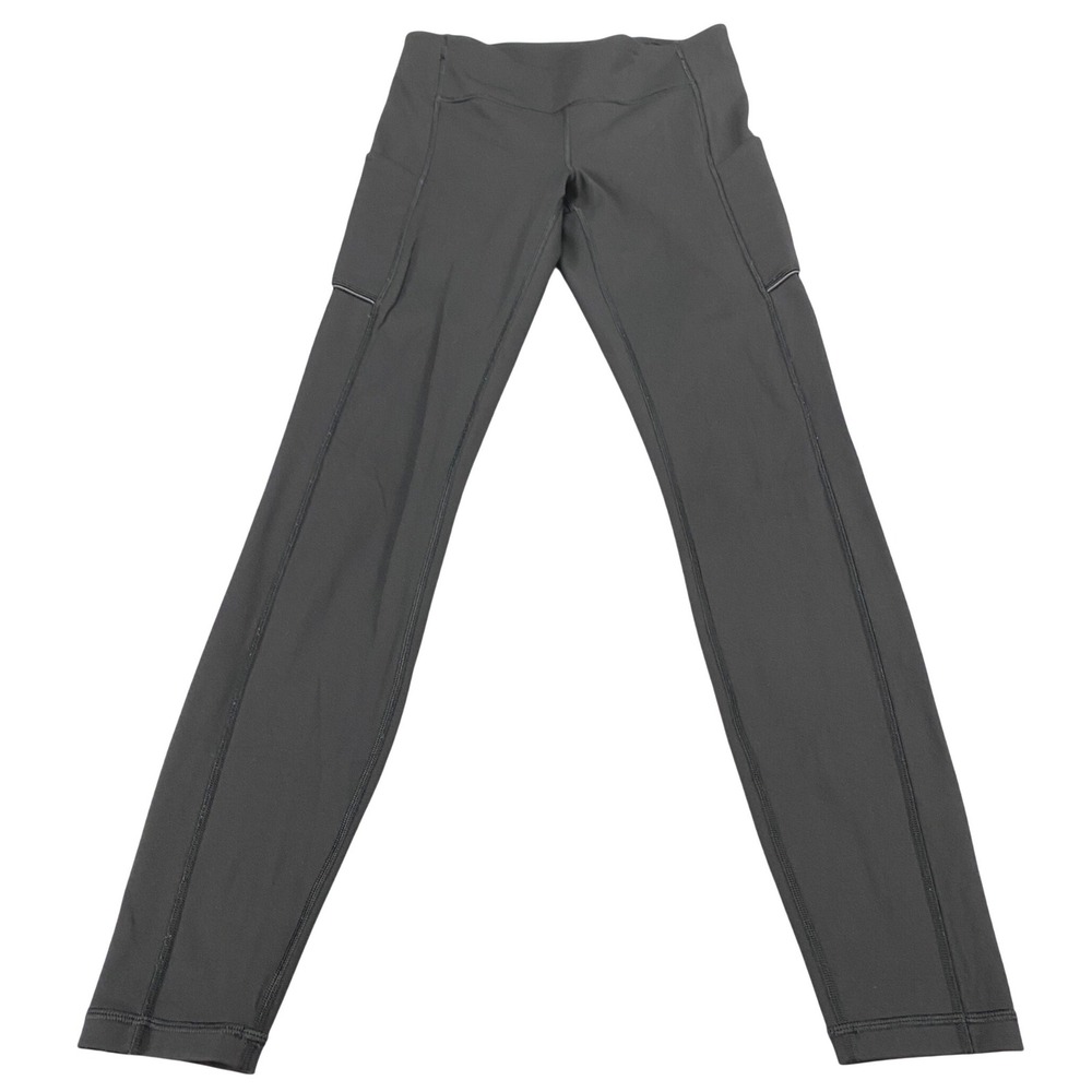 Lululemon Speed Up Tight Luxtreme Running Leggings Pockets Womens Size 6